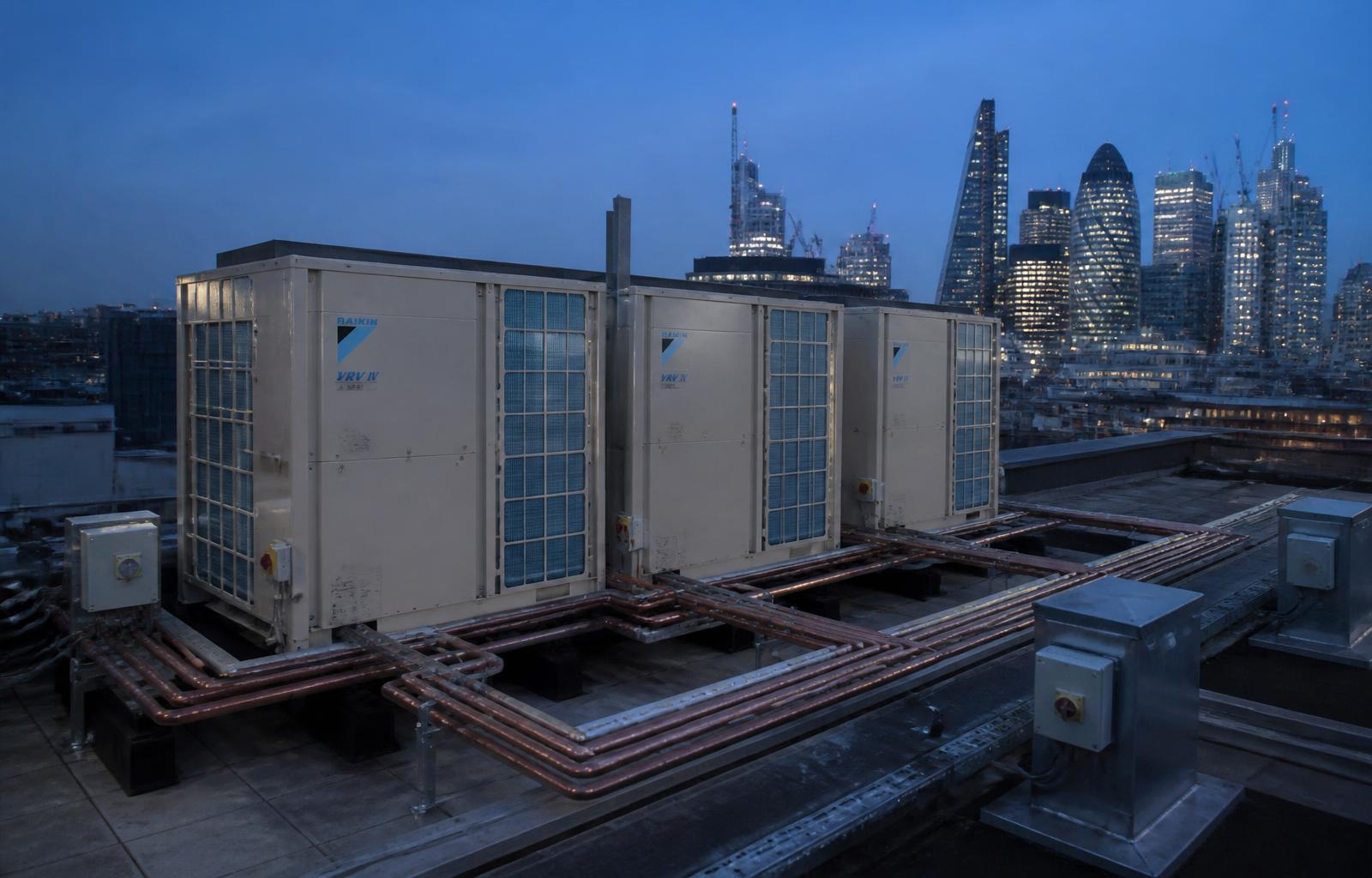 Air Conditioning Installation in Chelmsford — commercial air conditioning installation by our F-Gas certified engineers