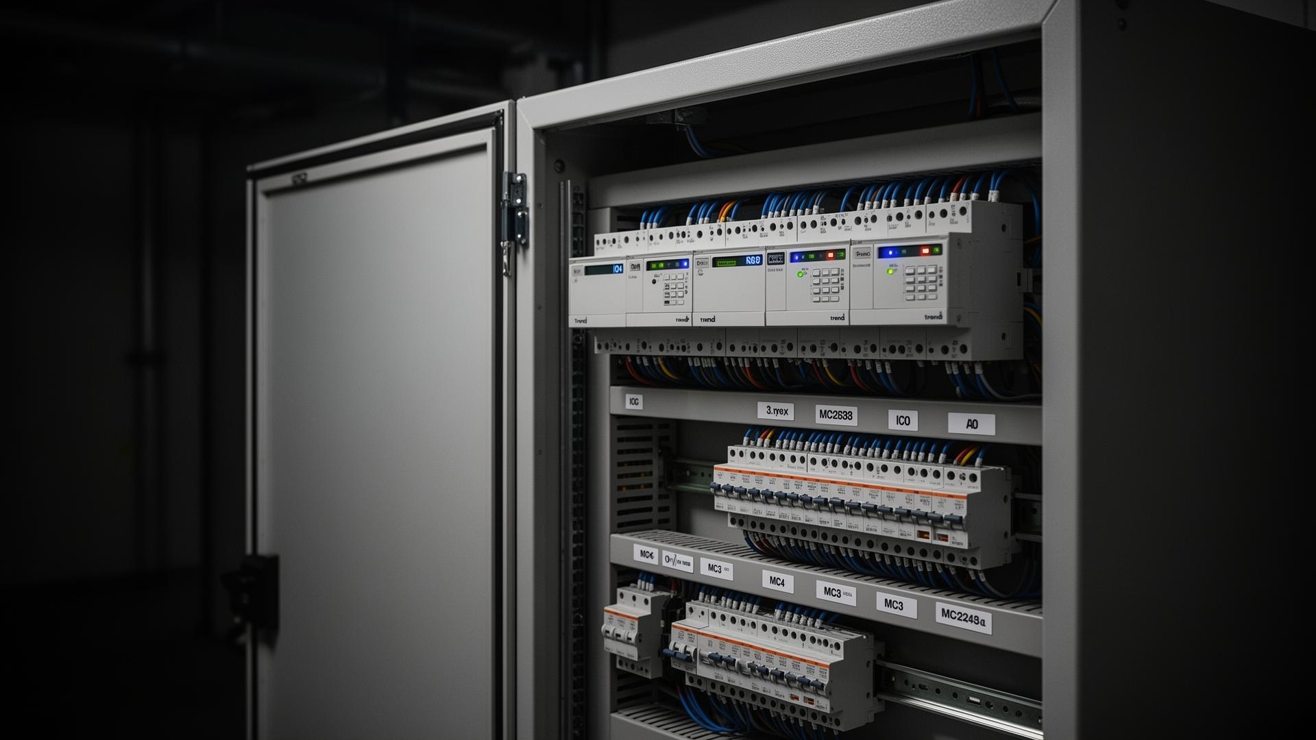 BMS Installers London — BMS control panel, plantroom & head-end reference photo
